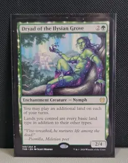 MTG Dryad of the Ilysian Grove R Theros Beyond Death 169 NM - Image 1