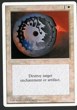 ***Disenchant*** MTG Alternate 4th Edition Magic Kid Icarus - Image 1