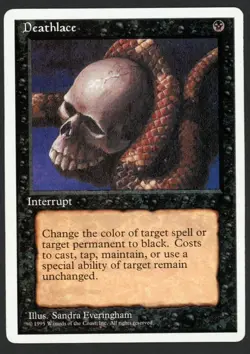 ***Deathlace*** MTG Alternate 4th Edition Magic Kid Icarus - Image 1