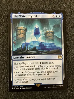 Magic The Gathering MTG - The Water Crystal - Final Fantasy - Image 1