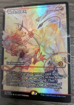 Meek Attack (0388) (Showcase) - Lorwyn Eclipsed (ECL)- NM - Image 1