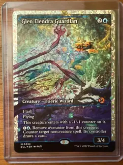 FRACTURE FOIL - Glen Elendra Guardian (0393) Showcase Lorwyn Eclipsed Pack Fresh - Image 1