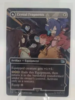 Crystal Fragments Borderless Regular #0357 U MTG FINAL FANTASY NM - Image 1