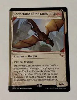 MTG Incinerator of the Guilty (Showcase) Murders at Karlov Manor LP - Image 1