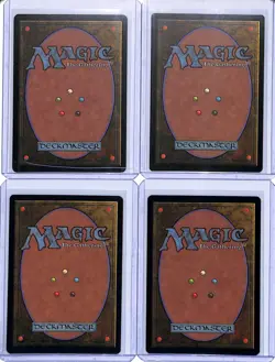 (4) Lot 1997 Magic The Gathering Tempest Searing Touch - Image 2