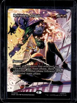 2025 Magic: MTG Marvel Universe Eternal-Legal Relentless Assault Rare #0025 - Image 1