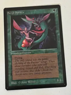 Magic the Gathering MTG Beta Scryb Sprites NM (Beta Bob) - Image 1