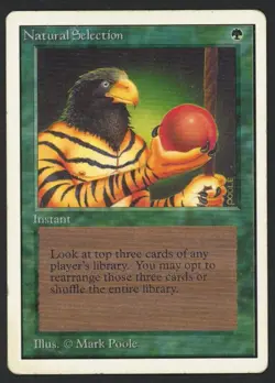 ***Unlimited Natural Selection*** MTG Unlimited Magic Kid Icarus - Image 1