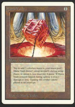 ***Unlimited Mana Vault (Ring Ding)*** MTG Unlimited Magic Kid Icarus - Image 1