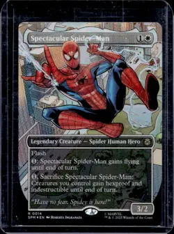 2025 Magic: The Gathering Marvel's Spider-Man Spectacular Foil Rare #0014 - Image 1
