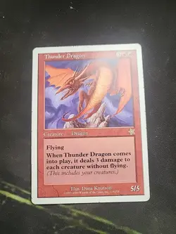 MTG -Thunder Dragon - Starter 1999 - MP - Magic The Gathering - Image 1