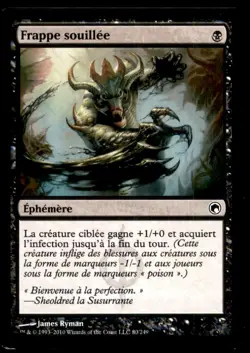 Tainted Strike LP Light Play Scars of Mirrodin MTG [6556] - Image 1