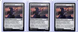 (3) Lot 2024 MTG Modern Horizons 3 Witch Enchanter Witch-Blessed Meadow #239 - Image 2