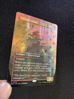 Ashroot Animist - MANA FOIL BORDERLESS - Foundations - NM MTG - Image 2