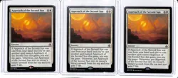 (3) Lot 2017 Magic The Gathering Amonkhet Approach of the Second Sun #004 - Image 1