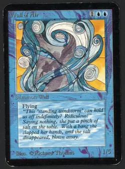 ***Alpha Wall of Air*** MTG Alpha Magic Kid Icarus - Image 1