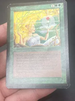 ***Alpha Verduran Enchantress (Light Bends)*** MTG Alpha Magic Kid Icarus - Image 3