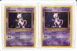 (2) Lot 2016 Pokemon XY Evolutions Mewtwo #51/108 - Image 1