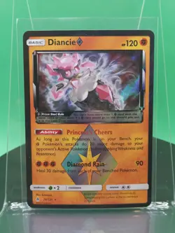Diancie 74/131 Forbidden Light Prism Star Holo Rare 2018 English Pokemon TCG - Image 1