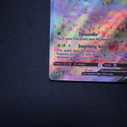 2022 Pokemon SWSH Astral Radiance 161/189 Beedrill V NM/M - Image 5
