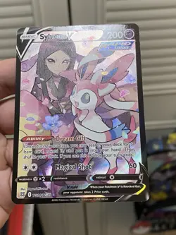 Pokemon TCG Sylveon V TG14/TG30 Swsh09: Brilliant Stars Trainer Gallery NM - Image 2