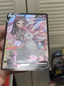 Pokemon TCG Sylveon V TG14/TG30 Swsh09: Brilliant Stars Trainer Gallery NM - Image 3