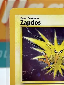 Zapdos #15 Corrected Holo Rare Variant Pokemon Fossil 1999 TCG LP Lightly Played - Image 4