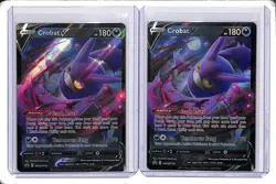 (2) Lot 2019 Pokemon SWSH Crobat V Black Star Promo BSP #SWSH110 - Image 1