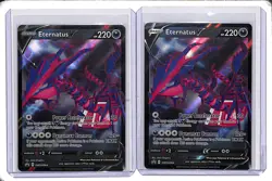 (2) Lot 2020 Pokemon SWSH Eternatus V Black Star Promo BSP #SWSH064 - Image 1