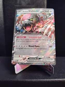 Pokemon Bloodmoon Ursaluna EX 141/167 TWM English NM - Image 1