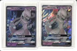 (2) Lot 2019 Pokemon Sun & Moon Hidden Fates Mewtwo GX #31/68 - Image 1
