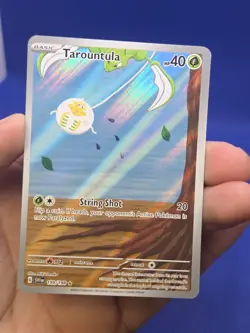 Pokemon SV01 Scarlet Violet Base Set Tarountula 199/198 lllustration Rare IR NM - Image 2