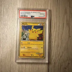 Pokemon 2010 Pikachu Holo World Collection Italian GEM MINT PSA 10 - Image 1