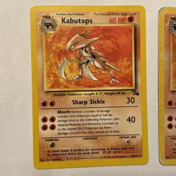Pokemon TCG Kabutops 24/62 Fossil NM & MP - Image 2