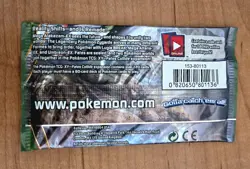 Pokemon Fates Collide Loose Booster Pack Sealed Zygarde Art - Image 2