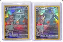 (2) Lot 2022 Pokemon SWSH Astral Radiance Bronzong FA Trainer Gallery #TG11 - Image 1