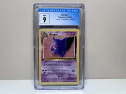 Pokemon Gengar Fossil 1st Edition NON Holo Rare #20 CGC 9 Mint - Image 1