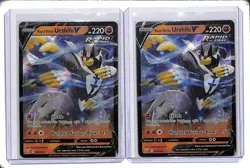 (2) Lot 2021 Pokemon SWSH Battle Styles Rapid Strike Urshifu V #087 - Image 1