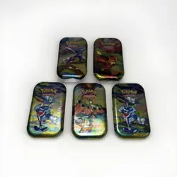 Lot of 5 Sealed Vibrant Paldea Mini Tins - Scarlet & Violet Pokemon TCG - Image 1