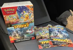 Pokemon SV Surging Sparks Booster Bundle SEALED + 2 Bonus Packs (8 Total) - Image 3