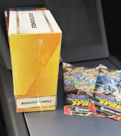 Pokemon SV Surging Sparks Booster Bundle SEALED + 2 Bonus Packs (8 Total) - Image 4