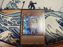 Yugioh Elzette of the White Forest Prismatic Secret Rare MP25-EN080 Near Mint - Image 1