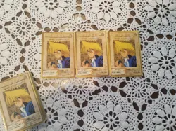 3x Bandai Yugioh #3 Katsuya Junouchi (Joey Wheeler) 1st Generation OCG - Image 1