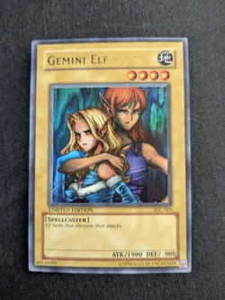 YU-GI-OH GEMINI ELF IOC-SE1 LIMITED EDITION ULTRA RARE NM - Image 1