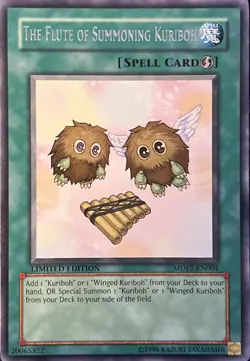 The Flute of Summoning Kuriboh MDP2-EN004 Limited Edition Rare LP - Image 1