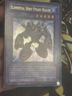 Yugioh: Elemental Hero Steam Healer - DP1-EN013 - Ultra Rare - Unlimited - MP - Image 3