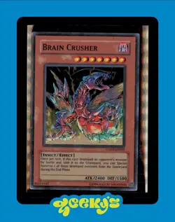Brain Crusher GX03-EN001 Yu-Gi-Oh! GX Spirit Caller Promo - Image 1