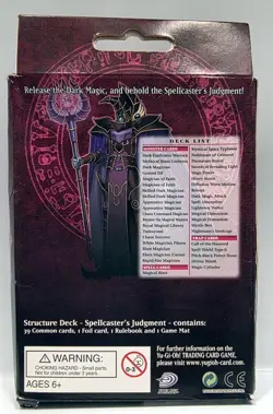 Yu-Gi-Oh Spellcaster's Judgment Factory Sealed Structure Deck - 1st Ed. 2005 - Image 2