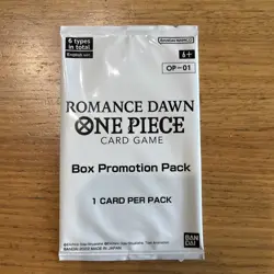 One Piece OP-01 Romance Dawn Box Promotion Pack Factory Sealed NEW - Image 1