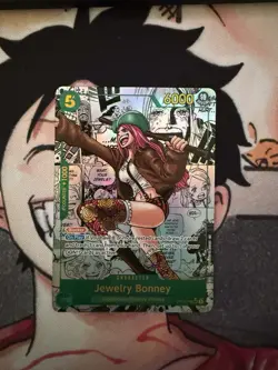 One Piece CCG Jewelry Bonney OP12-118 Manga Alt Art English Op - Image 1